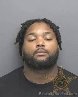 Mugshot of Kameron Darnell Jackson booked in Vanderburgh County, Indiana on September 5, 2026
