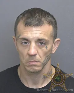 Mugshot of Jonathan Craig Greene booked in Vanderburgh County, Indiana on September 16, 2026