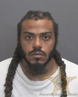 Mugshot of Rion Patrick Irvine booked in Vanderburgh County, Indiana on September 18, 2026