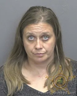 Mugshot of Casey Ann Dugan booked in Vanderburgh County, Indiana on September 18, 2026