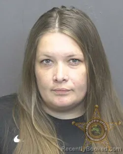 Mugshot of Kallie Marie Kratzer booked in Vanderburgh County, Indiana on September 18, 2026