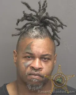 Mugshot of Marcus Jonathan Bacon booked in Vanderburgh County, Indiana on September 19, 2026