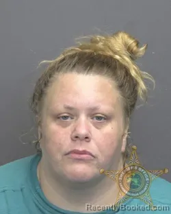 Mugshot of Cassandria Marie Roy booked in Vanderburgh County, Indiana on September 19, 2026
