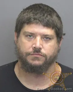 Mugshot of Ronnie Eugene Sanders booked in Vanderburgh County, Indiana on September 20, 2026