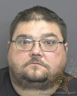 Mugshot of Ricky Lee Holstein booked in Vanderburgh County, Indiana on September 20, 2026