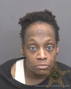 Mugshot of Ashley Marie Roberts booked in Vanderburgh County, Indiana on September 21, 2026
