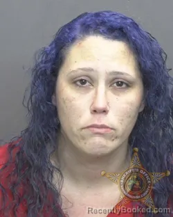 Mugshot of Maria Lee Spaninato booked in Vanderburgh County, Indiana on September 21, 2026