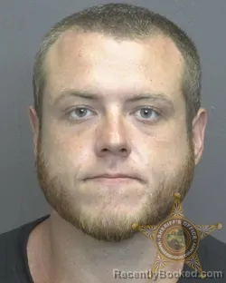 Mugshot of Daniel Lynn Richie booked in Vanderburgh County, Indiana on September 21, 2026