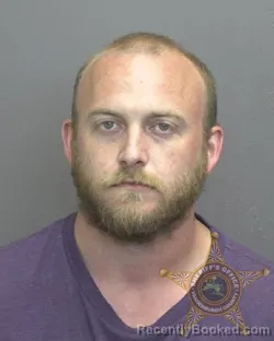 Mugshot of Andrew Joseph Moore booked in Vanderburgh County, Indiana on September 23, 2026