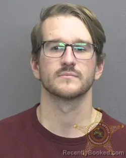 Mugshot of Michael Brennan Flaherty booked in Vanderburgh County, Indiana on September 24, 2026