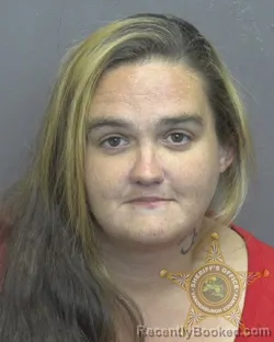 Mugshot of Sara Ellen Frazier booked in Vanderburgh County, Indiana on September 24, 2026