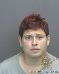 Mugshot of Lily Anne Tyson booked in Vanderburgh County, Indiana on September 24, 2026