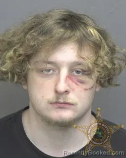 Mugshot of Kaden Jay Walters booked in Vanderburgh County, Indiana on September 25, 2026