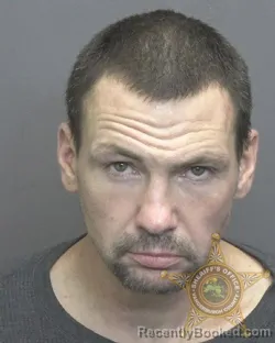 Mugshot of Justin Michael Burns booked in Vanderburgh County, Indiana on September 25, 2026