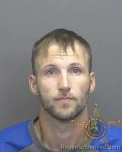 Mugshot of Logan Casey Sellner booked in Vanderburgh County, Indiana on September 25, 2026