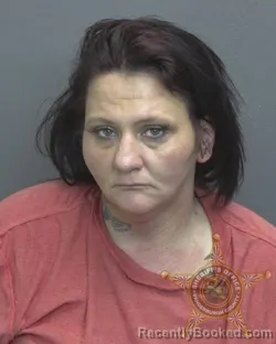 Mugshot of Heather Dawn Mayes booked in Vanderburgh County, Indiana on September 26, 2026