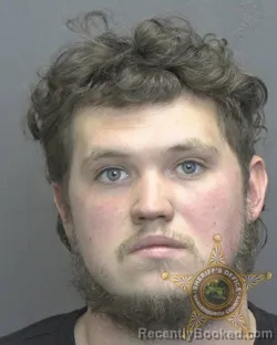 Mugshot of William Henry Dakota Owen booked in Vanderburgh County, Indiana on September 26, 2026