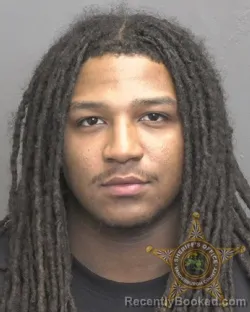 Mugshot of Kaidan Lamont Baker booked in Vanderburgh County, Indiana on September 27, 2026