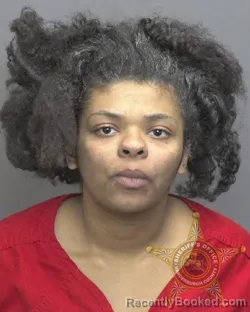 Mugshot of Tenae Liressa Jackson booked in Vanderburgh County, Indiana on September 27, 2026