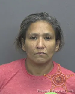 Mugshot of Corrina Maria Correa booked in Vanderburgh County, Indiana on September 28, 2026