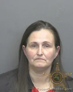 Mugshot of Sarah Elizabeth Houston booked in Vanderburgh County, Indiana on September 28, 2026