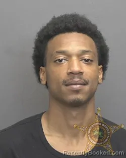 Mugshot of Martreill Keyshawn Payne booked in Vanderburgh County, Indiana on September 28, 2026