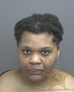 Mugshot of Shamiah Marie Minor booked in Vanderburgh County, Indiana on September 29, 2026