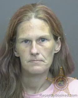 Mugshot of Melissa Marie Strange booked in Vanderburgh County, Indiana on September 29, 2026
