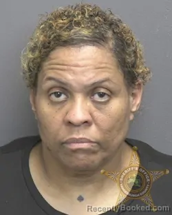 Mugshot of Carla Martin Lewis booked in Vanderburgh County, Indiana on September 30, 2026