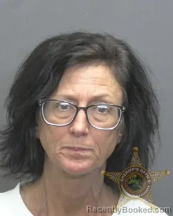 Mugshot of Collene Lee Morris booked in Vanderburgh County, Indiana on September 30, 2026