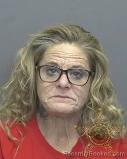 Mugshot of Misty Dawn Brown booked in Vanderburgh County, Indiana on October 1, 2026