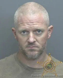 Mugshot of Christopher Stephen Brookman booked in Vanderburgh County, Indiana on October 1, 2026