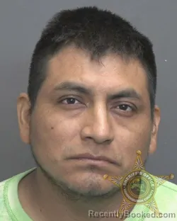 Mugshot of Victor Diaz booked in Vanderburgh County, Indiana on October 1, 2026