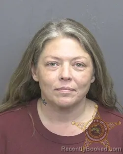Mugshot of Lindsay Michelle Sapp booked in Vanderburgh County, Indiana on October 2, 2026