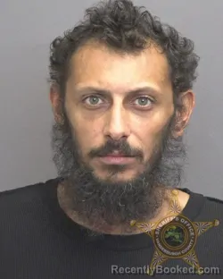 Mugshot of Steven David Rodriguez booked in Vanderburgh County, Indiana on October 3, 2026