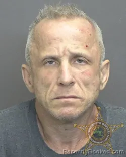 Mugshot of Steven Ray Scarbrough booked in Vanderburgh County, Indiana on October 5, 2026