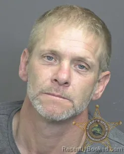 Mugshot of Daniel William Kelleston booked in Vanderburgh County, Indiana on October 5, 2026