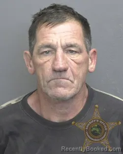 Mugshot of James Lloyd Biggs booked in Vanderburgh County, Indiana on October 7, 2026