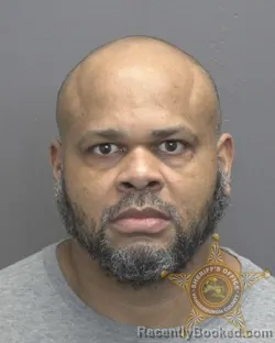Mugshot of Donnie Jerome Garnett booked in Vanderburgh County, Indiana on October 7, 2026