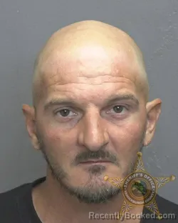 Mugshot of Jeffrey Lynn Brookover booked in Vanderburgh County, Indiana on October 7, 2026