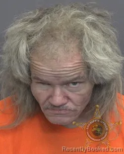 Mugshot of Ronald Glenn Mayes booked in Vanderburgh County, Indiana on October 7, 2026