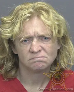 Mugshot of Christine Marie Welborn booked in Vanderburgh County, Indiana on October 7, 2026