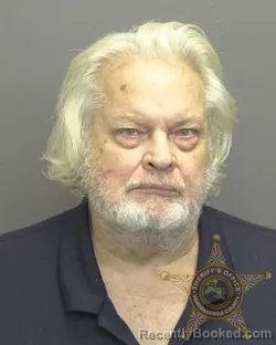 Mugshot of Robert Gene Kirsch booked in Vanderburgh County, Indiana on October 8, 2026