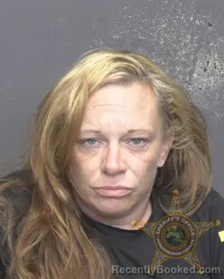 Mugshot of Stacy Jean True booked in Vanderburgh County, Indiana on October 8, 2026