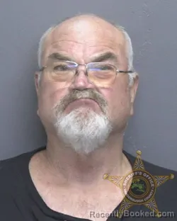 Mugshot of Brian Keith Brown booked in Vanderburgh County, Indiana on October 8, 2026