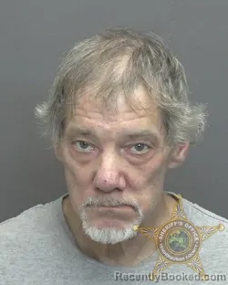 Mugshot of Mark Allen Brame booked in Vanderburgh County, Indiana on October 9, 2026