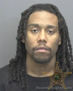 Mugshot of Dashaun Michael Lindsey booked in Vanderburgh County, Indiana on October 10, 2026