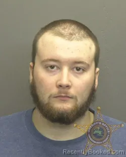 Mugshot of Ryan Keith Bishop booked in Vanderburgh County, Indiana on October 10, 2026