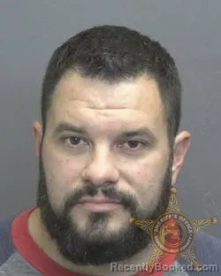 Mugshot of Patrick Kyle Sullivan booked in Vanderburgh County, Indiana on October 11, 2026