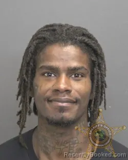 Mugshot of Darrius Darnell Robinson booked in Vanderburgh County, Indiana on October 11, 2026